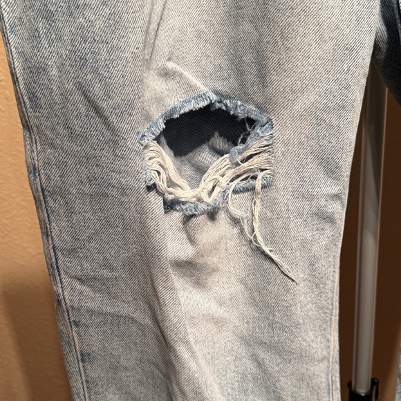 Good 90’s vintage inspired sz 16P Petite distressed relax fit straight jeans$159 - Picture 8 of 14